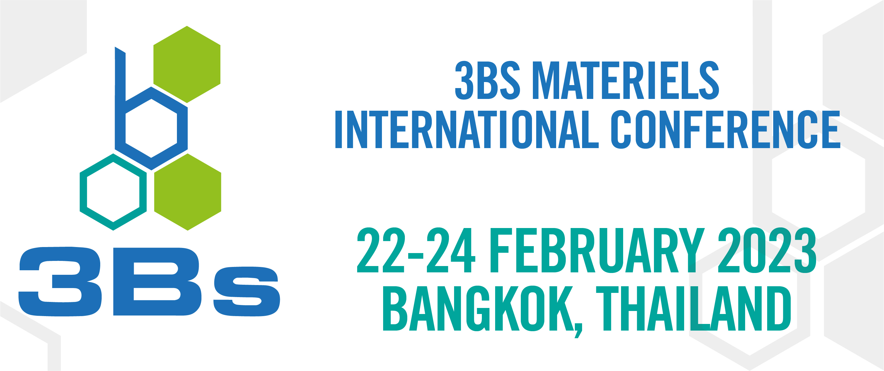 Biomaterials, Biodegradables and Biomimetics International Conference - 3Bs Materials 2023
