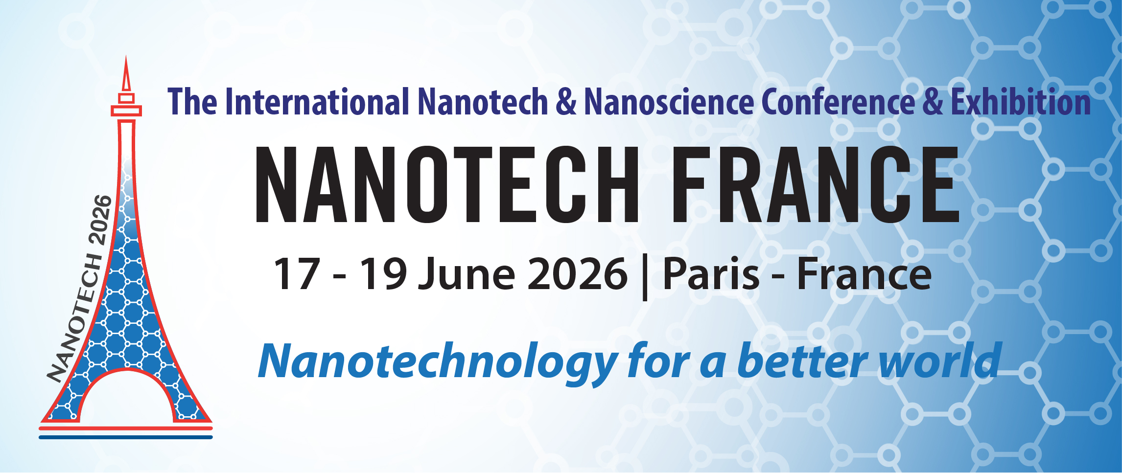 The 11th ed. of Nanotech France 2026 Int. Conference and Exhibition