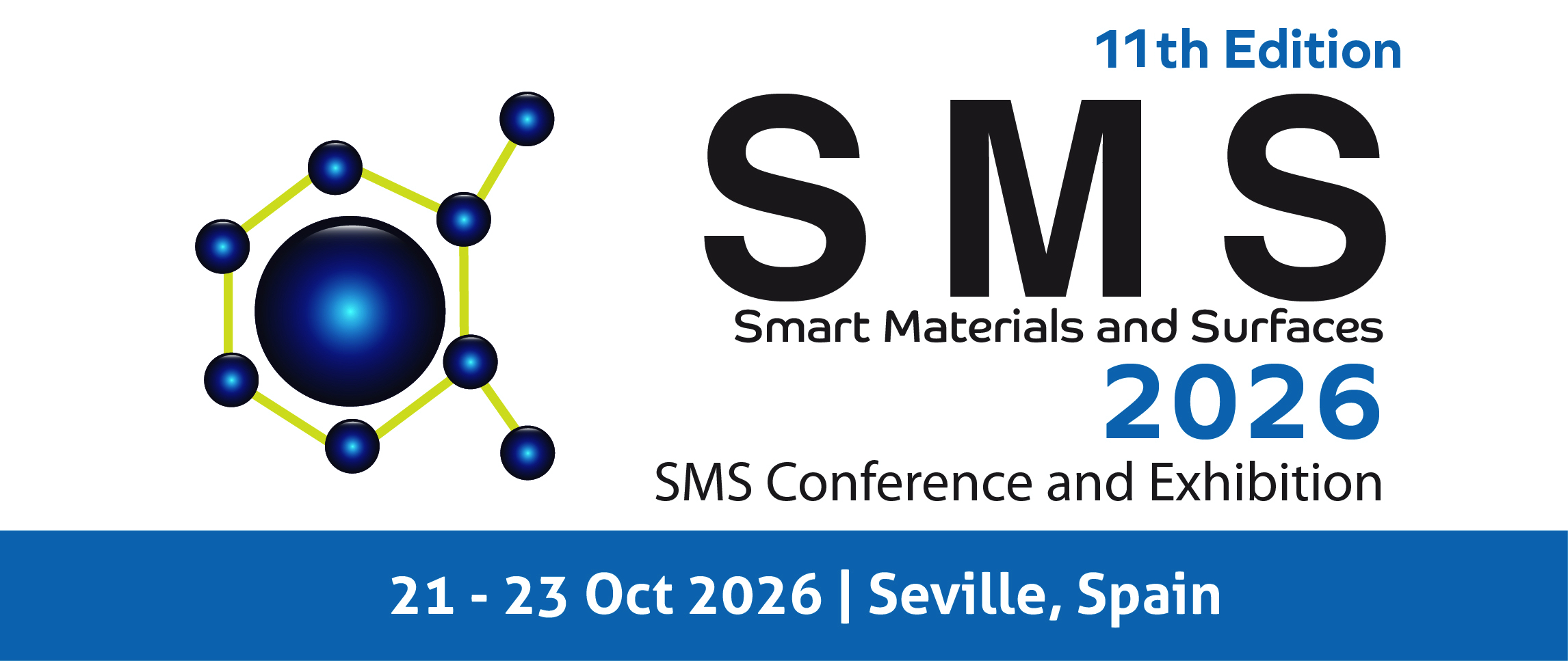 The 11th edition of the Smart Materials and Surfaces - SMS 2026 Conference